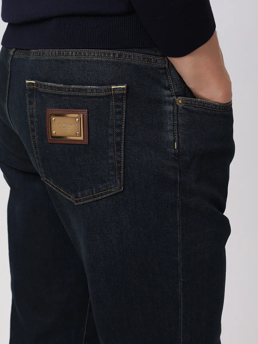 Джинсы Slim Fit хлопковые