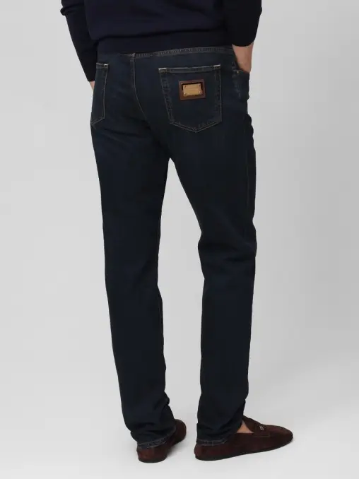 Джинсы Slim Fit хлопковые DOLCE & GABBANA