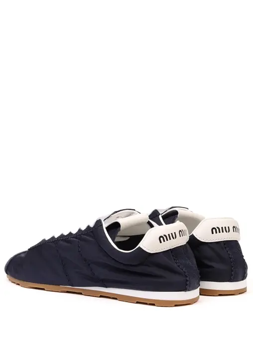 Кеды комбинированные MIU MIU