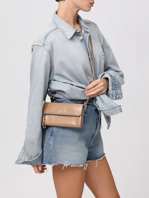 Сумка кожаная MIU MIU