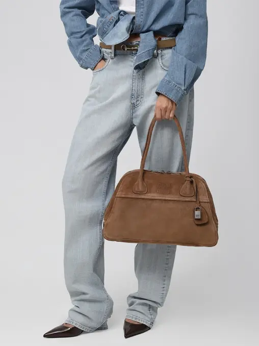 Сумка замшевая MIU MIU