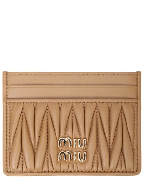 Картхолдер кожаный MIU MIU