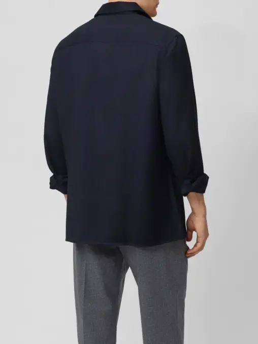 Рубашка шерстяная BRUNELLO CUCINELLI