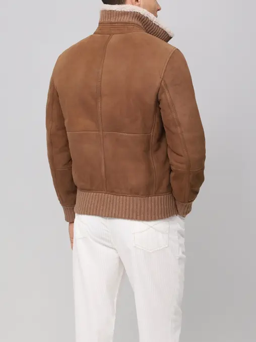 Дубленка из овчины BRUNELLO CUCINELLI