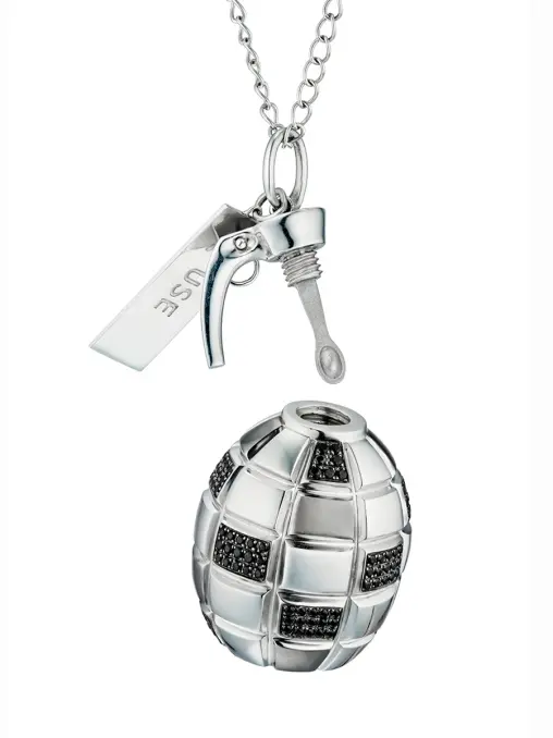 Подвеска серебряная Grenade Pendant RUNA CONCEPT