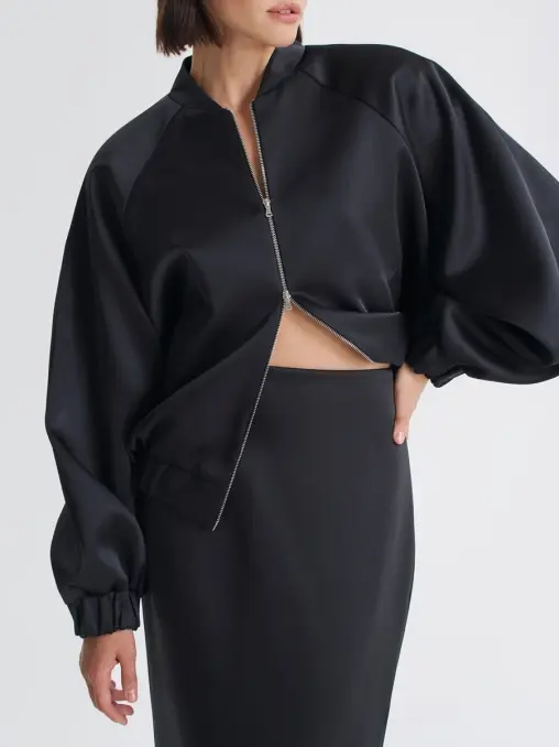 Бомбер из тафты FASHION REBELS