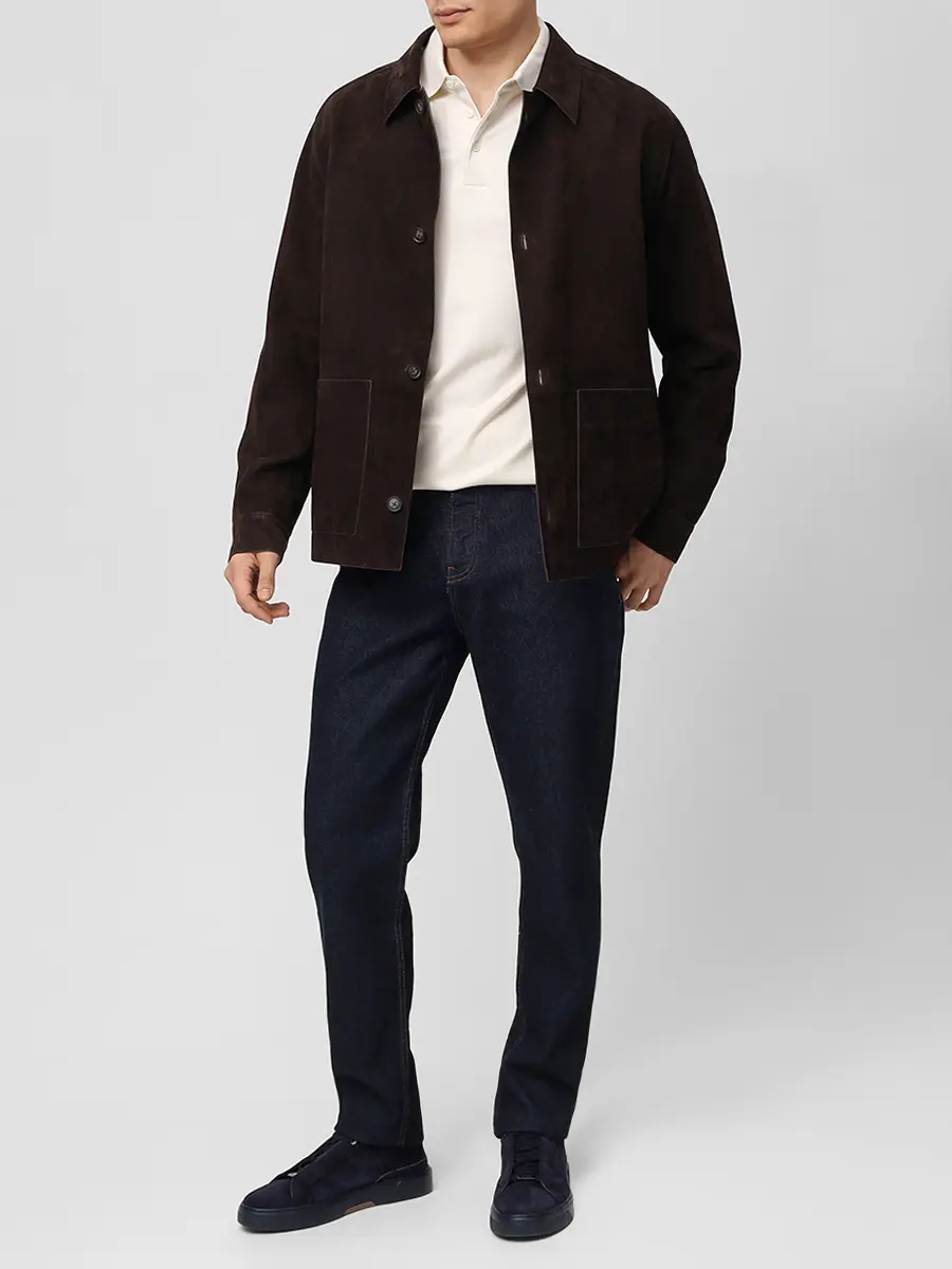 Джинсы Regular Fit хлопковые