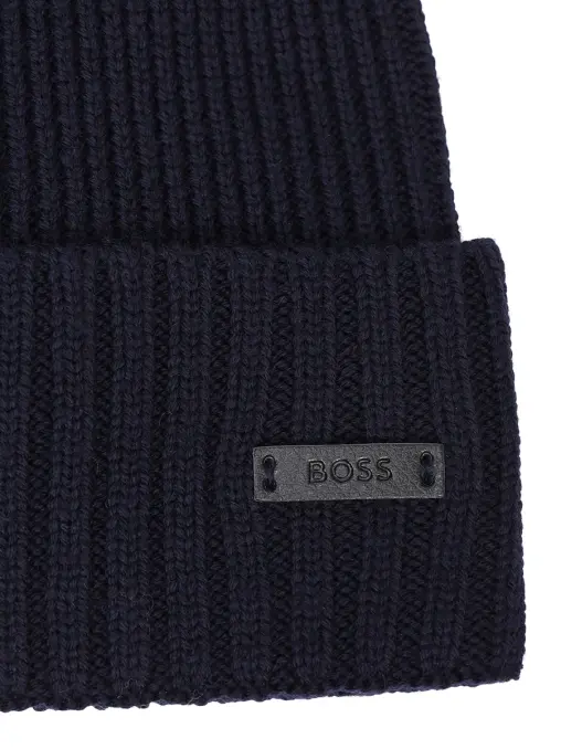 Шапка шерстяная BOSS