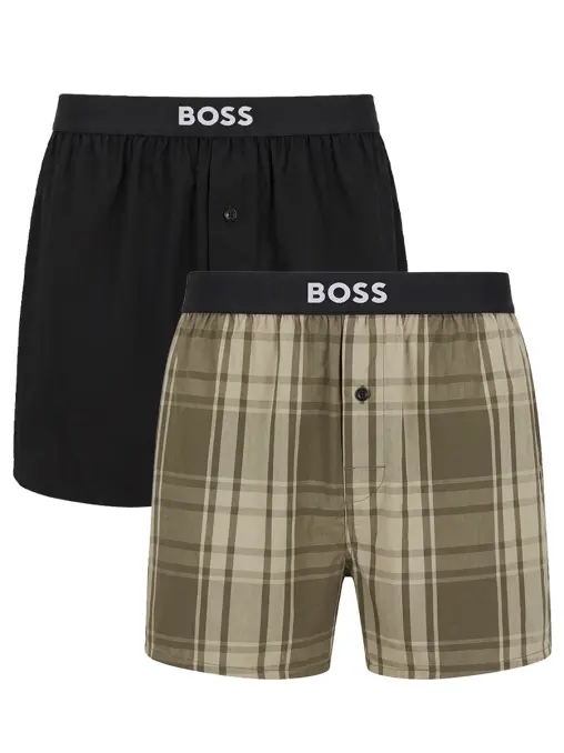 Набор из двух хлопковых трусов BOSS