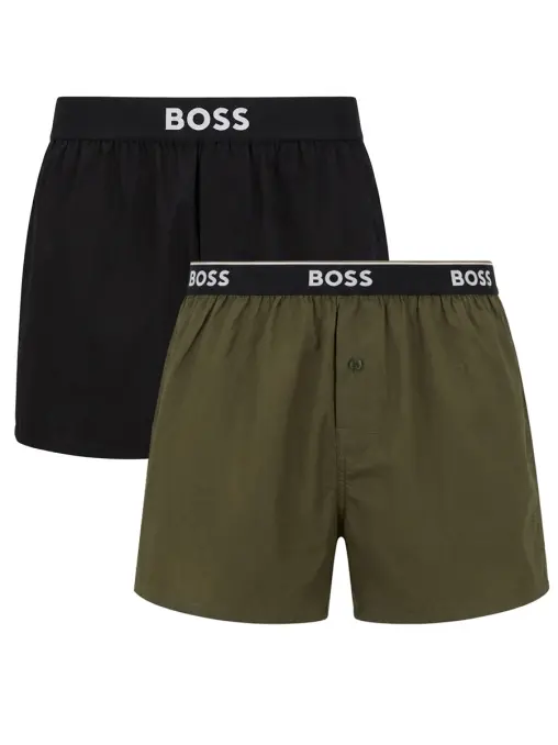 Набор из двух хлопковых трусов BOSS