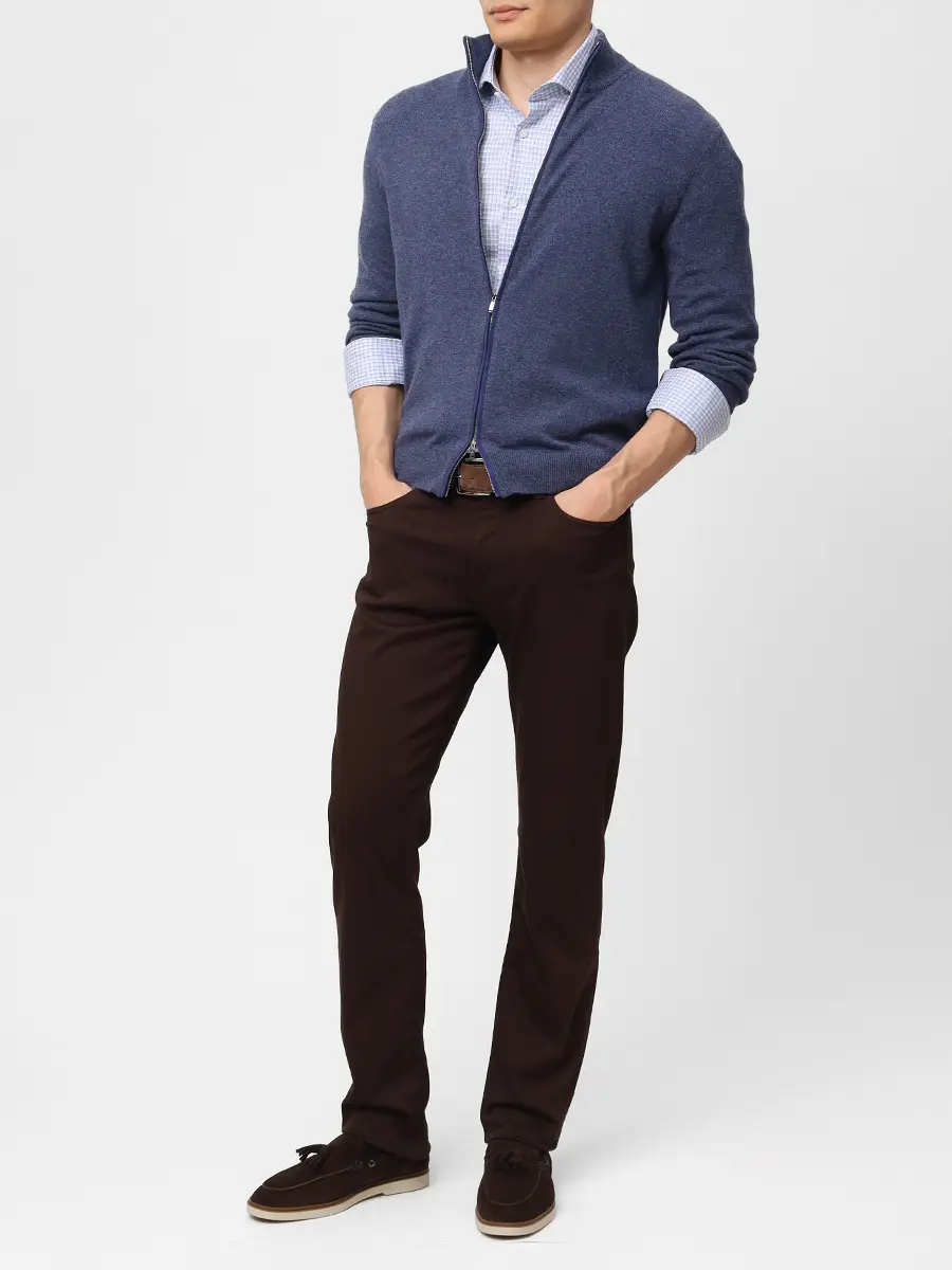 Рубашка Slim Fit хлопковая