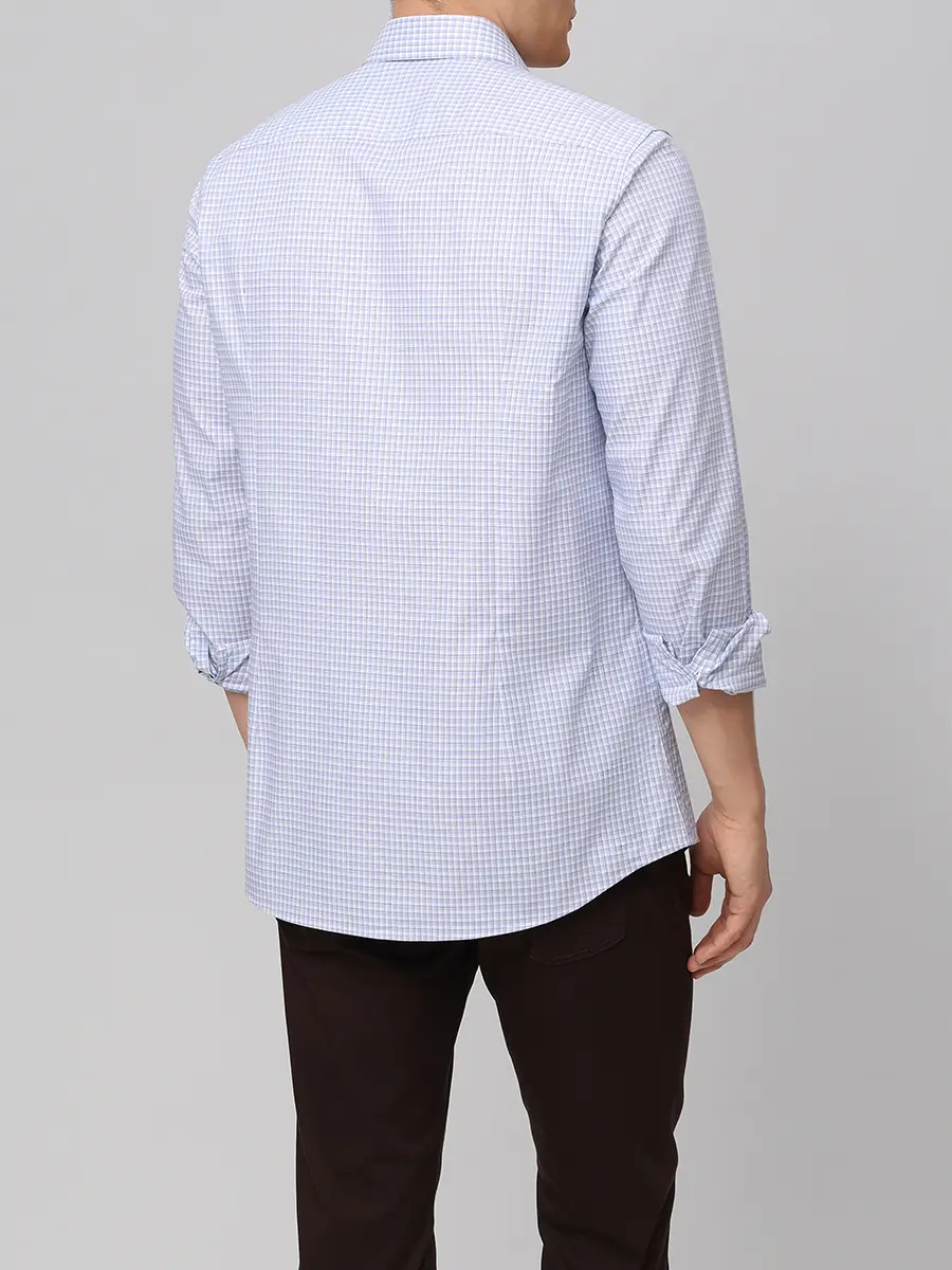 Рубашка Slim Fit хлопковая