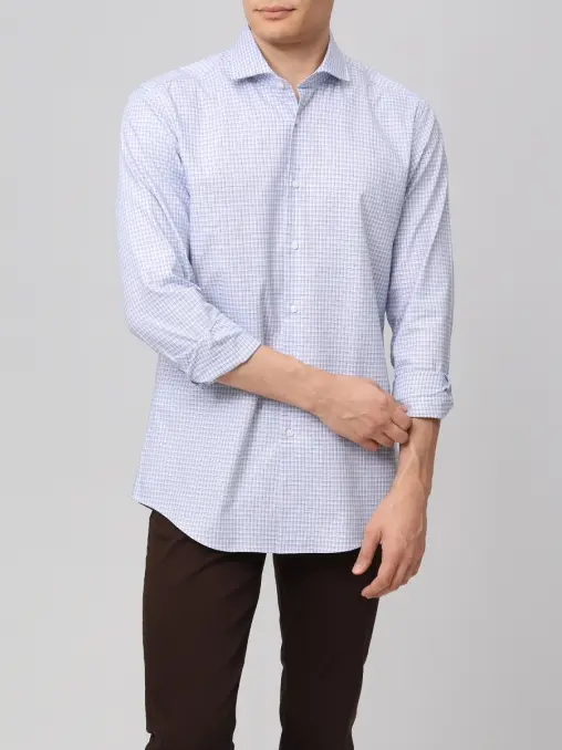 Рубашка Slim Fit хлопковая BOSS