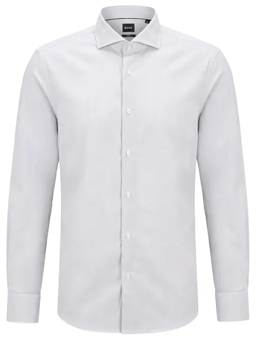 Рубашка Slim Fit хлопковая BOSS
