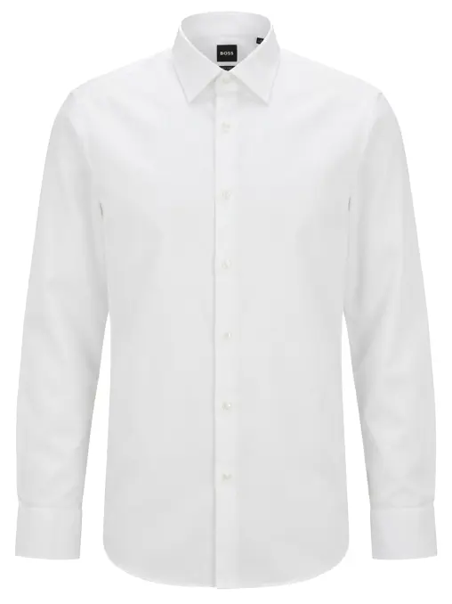 Рубашка Regular Fit хлопковая BOSS
