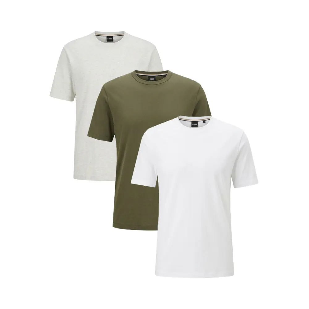 Набор из трех хлопковых футболок Regular Fit