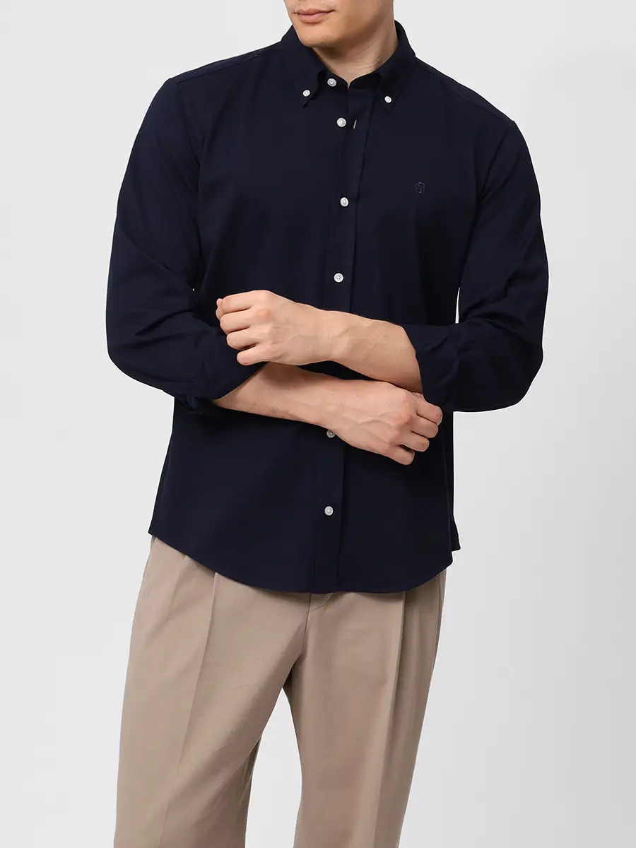Рубашка Slim Fit хлопковая
