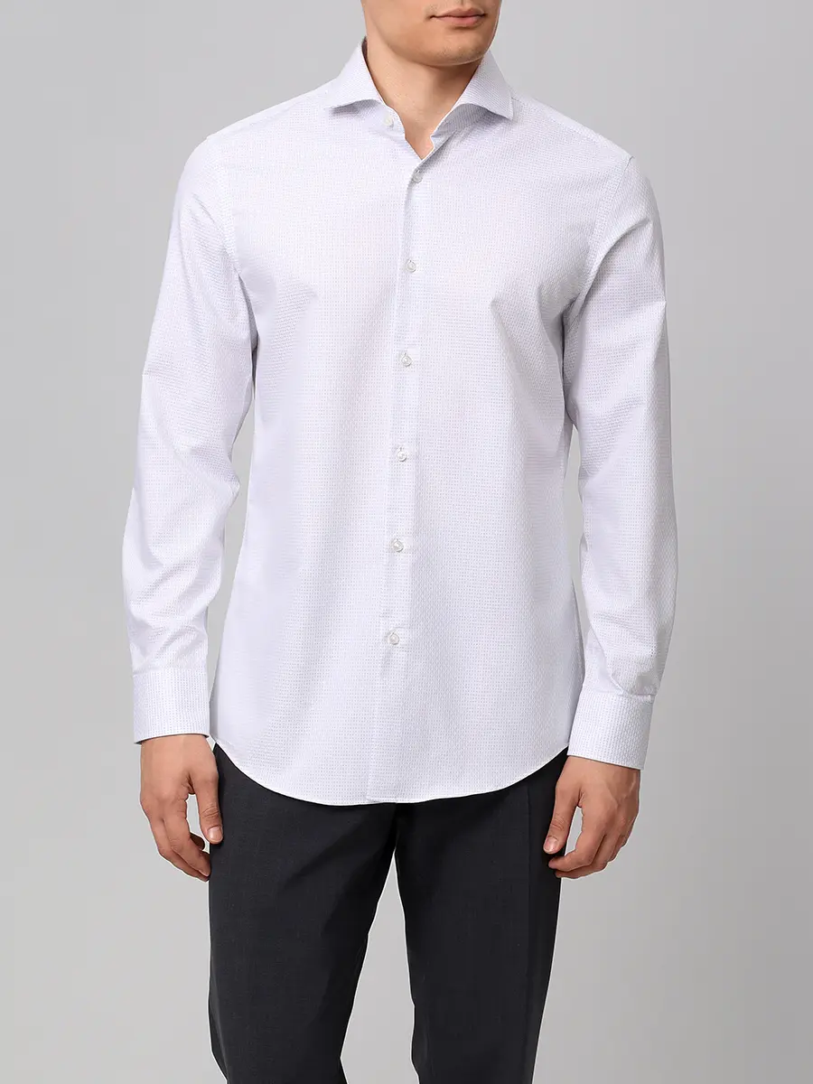 Рубашка Slim Fit хлопковая
