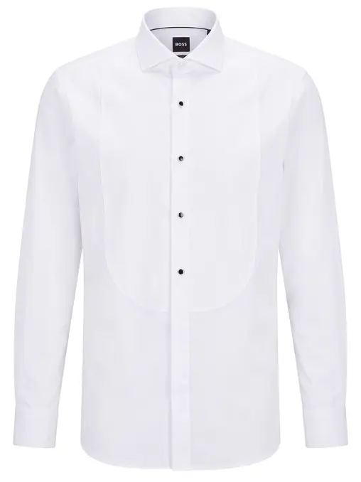 Рубашка Regular Fit хлопковая BOSS