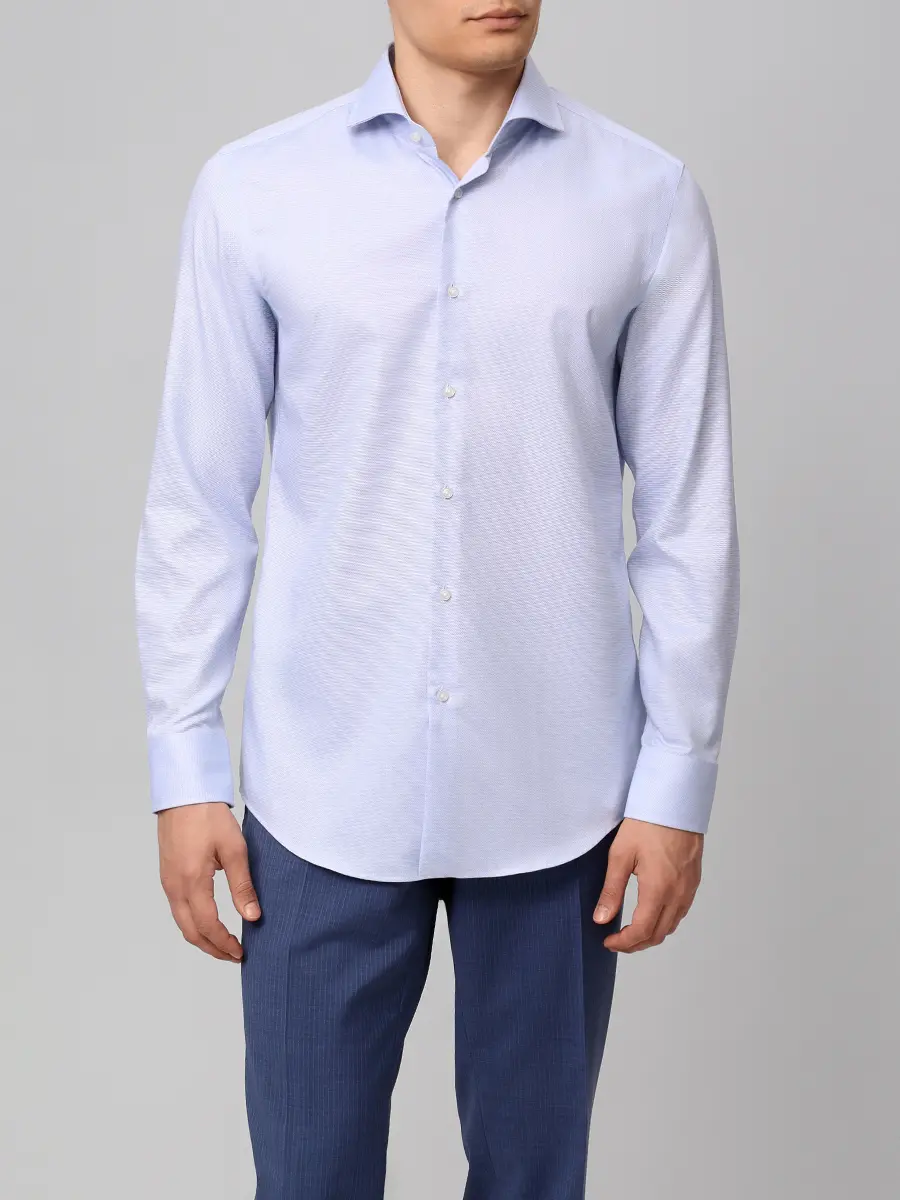 Рубашка Slim Fit хлопковая