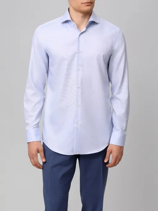 Рубашка Slim Fit хлопковая BOSS