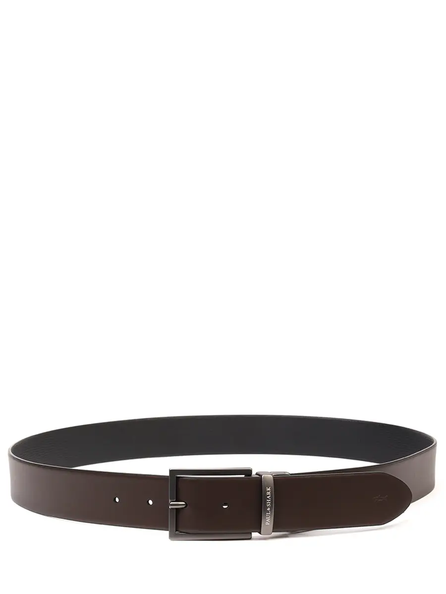 Ремень двусторонний кожаный