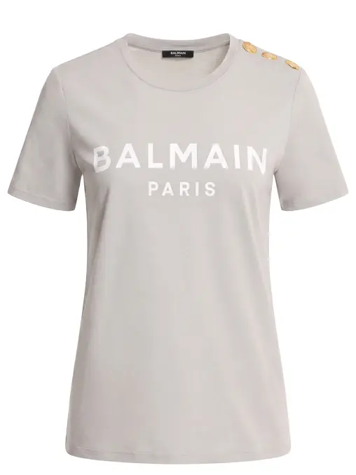 Футболка хлопковая BALMAIN