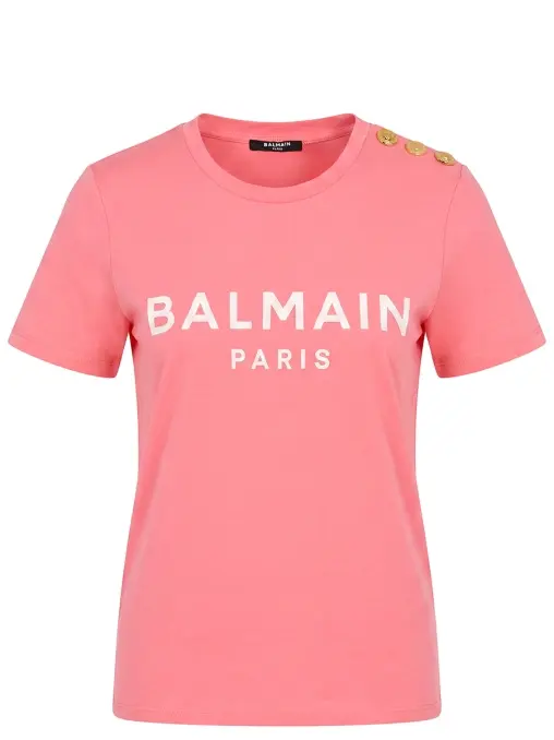 Футболка хлопковая BALMAIN