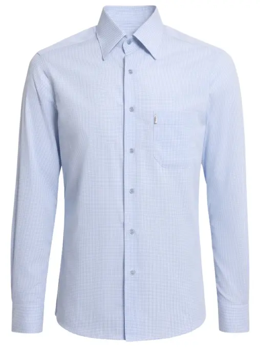 Рубашка Slim Fit хлопковая ZILLI