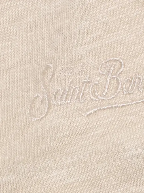 Футболка льняная MC2 SAINT BARTH
