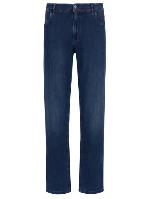 Джинсы Slim Fit хлопковые ZILLI