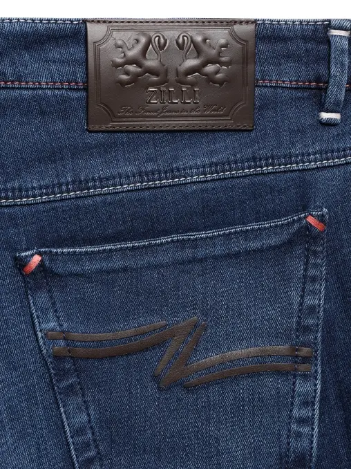 Джинсы Slim Fit хлопковые ZILLI