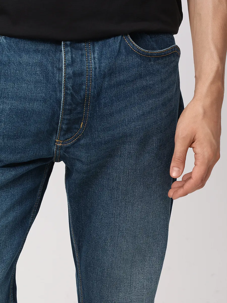 Джинсы Regular Fit хлопковые