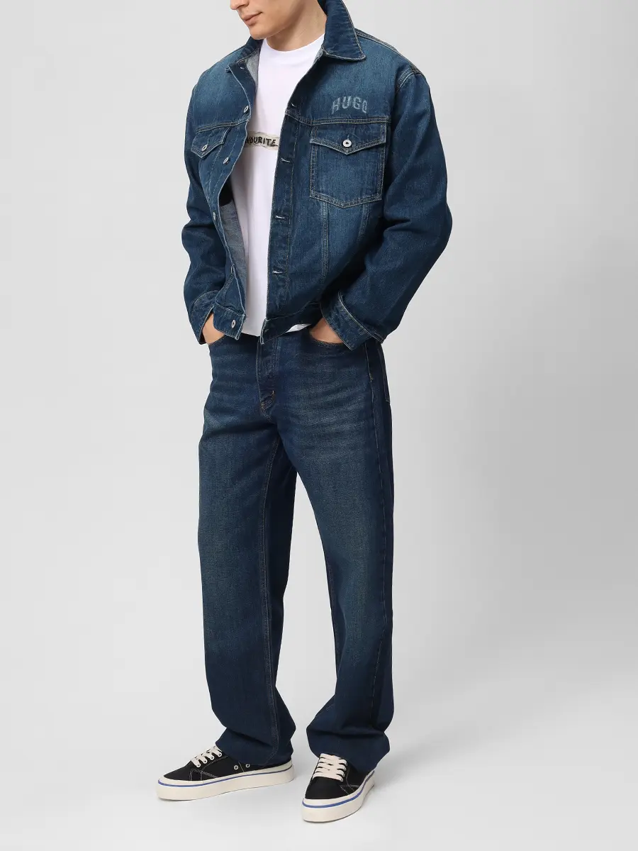 Джинсы Regular Fit хлопковые