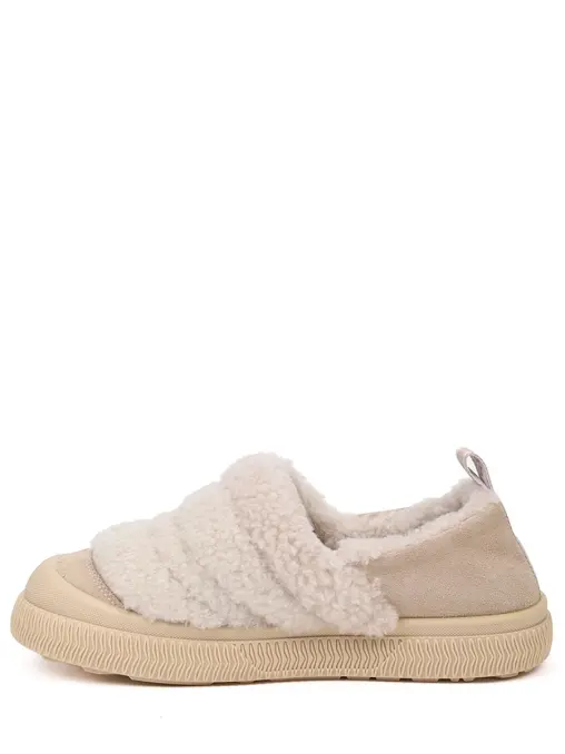 Слипоны комбинированные на меху VOILE BLANCHE