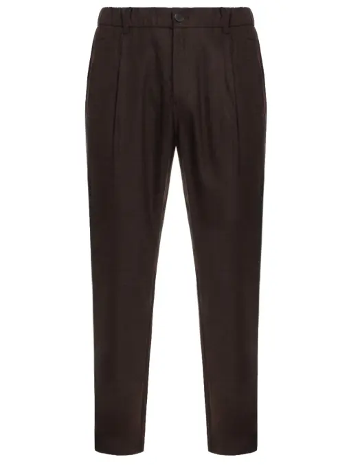 Брюки из шерсти и вискозы HERNO