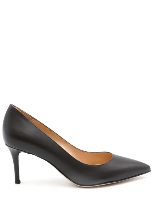 Туфли кожаные GIANVITO ROSSI