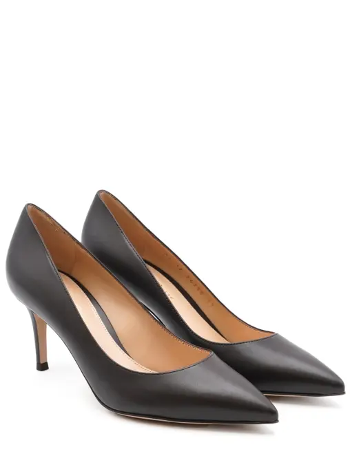 Туфли кожаные GIANVITO ROSSI