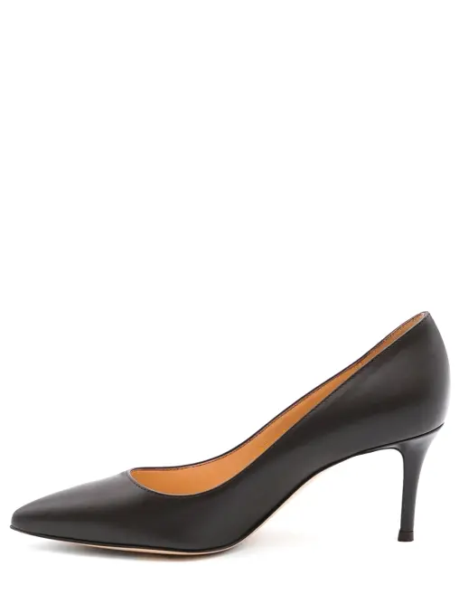 Туфли кожаные GIANVITO ROSSI
