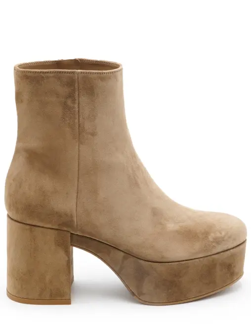 Ботильоны замшевые GIANVITO ROSSI