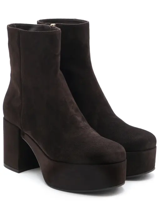 Ботильоны замшевые GIANVITO ROSSI