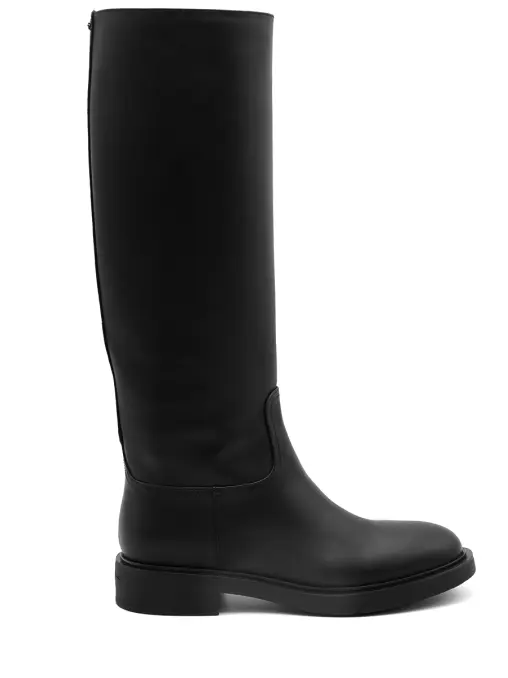 Сапоги кожаные GIANVITO ROSSI