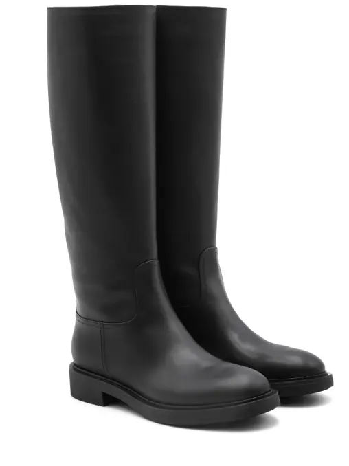 Сапоги кожаные GIANVITO ROSSI
