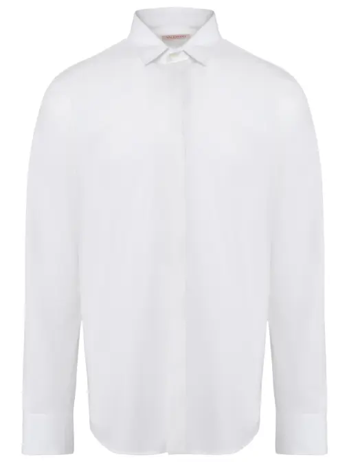 Рубашка Slim Fit хлопковая VALENTINO