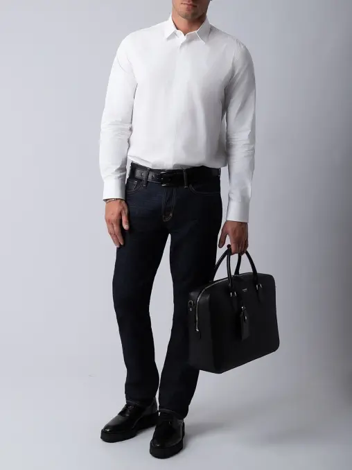 Рубашка Slim Fit хлопковая VALENTINO