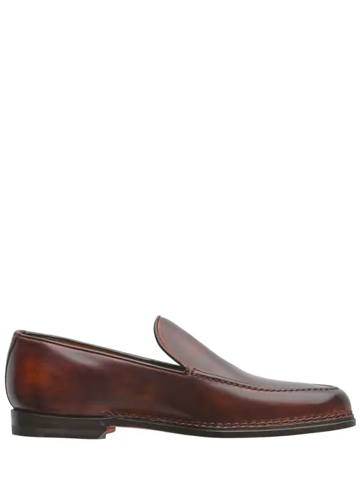Лоферы кожаные BONTONI