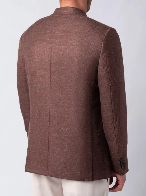 Пиджак из шерсти и шелка ZEGNA
