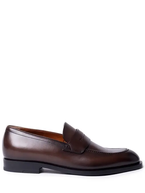 Лоферы кожаные ZEGNA