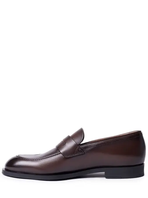 Лоферы кожаные ZEGNA