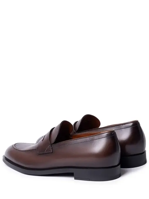 Лоферы кожаные ZEGNA